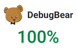 Debug Bear Score